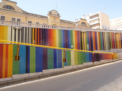 Tiled Bridge Ramp.
